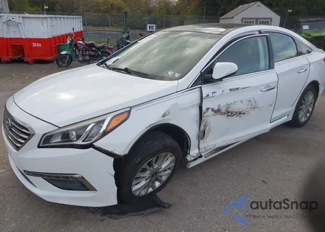 2015 Hyundai Sonata Limited from USA, damaged, VIN 5NPE34AF4FH048992
